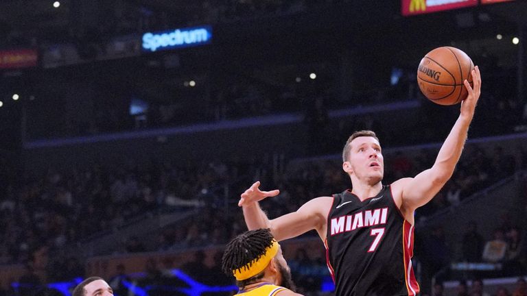 Goran Dragic last featured against the Los Angeles Lakers