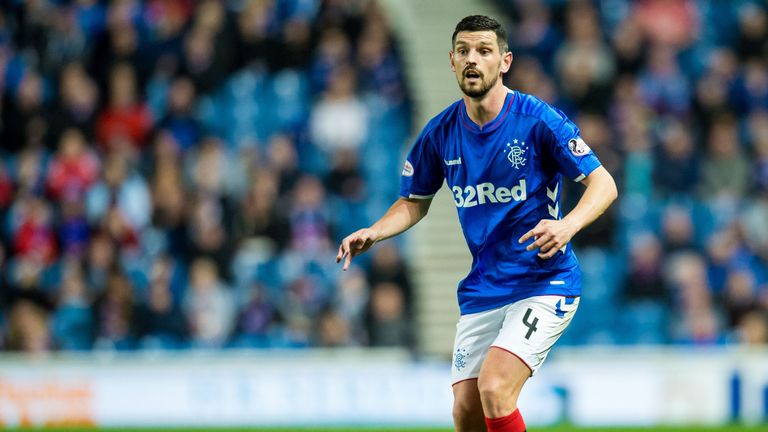 Graham Dorrans in action for Rangers