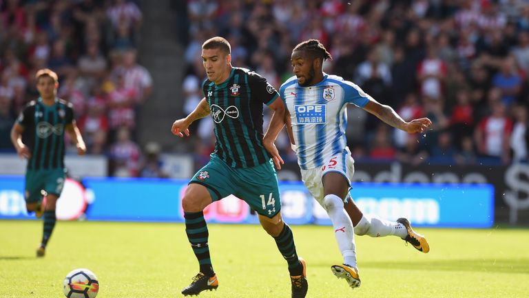 Huddersfield and Southampton played out a goalless draw in August 2017