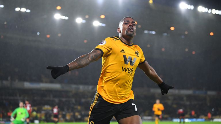 Ivan Cavaleiro during the Premier League match between Wolverhampton Wanderers and AFC Bournemouth at Molineux on December 15, 2018 in Wolverhampton, United Kingdom.