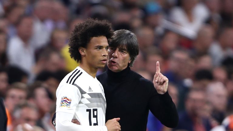 Sane has forced his way back into Joachim Low's plans after missing out on a World Cup squad place