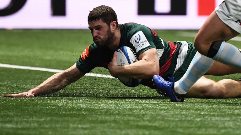 Leicester did not fade away in the fixture and scored four tries - Jonah Holmes grabbing one