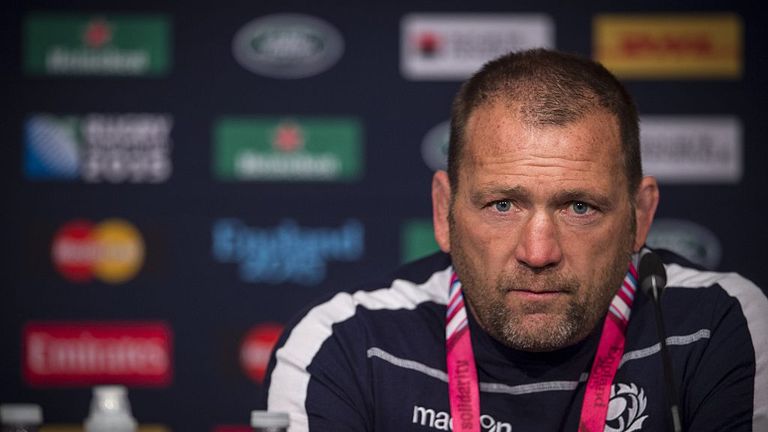 Jonathan Humphreys was the Scotland forwards coach in the 2015 World Cup