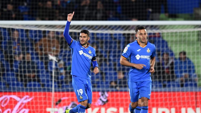 Jorge Molina scored the only goal as Getafe defeated Real Sociedad