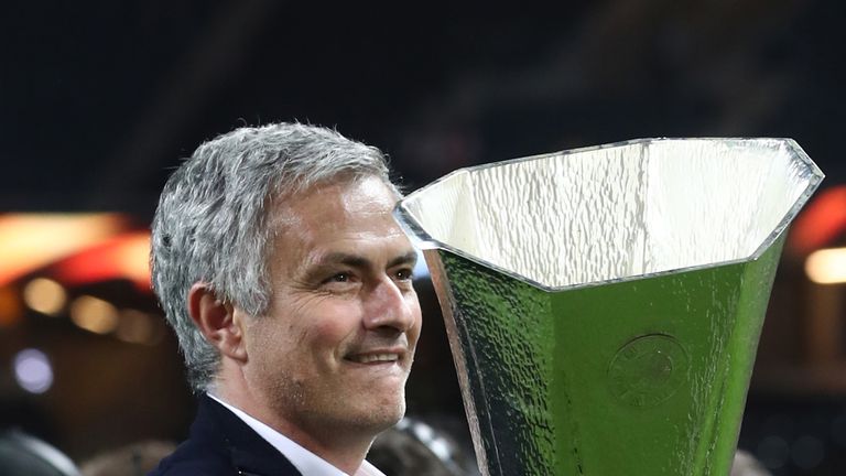 during the UEFA Europa League Final between Ajax and Manchester United at Friends Arena on May 24, 2017 in Stockholm, Sweden.