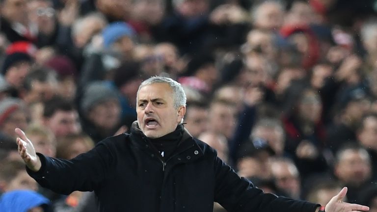 Jose Mourinho had plenty to say but his 2018 ended on a low