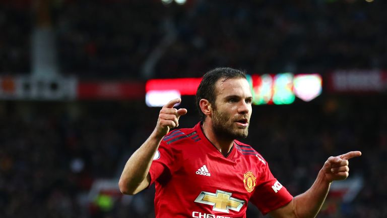 Juan Mata says Manchester United gave the fans a performance they had been waiting for 