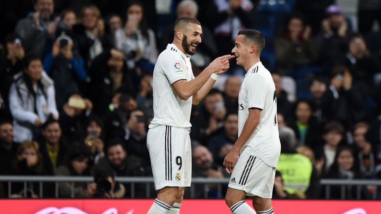 Karim Benzema's first-half strike was enough to seal all three points for Real Madrid
