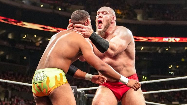 Lars Sullivan has been promoted on Raw and SmackDown since Survivor Series