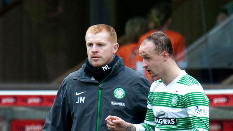Neil Lennon was Leigh Griffiths' manager at Celtic