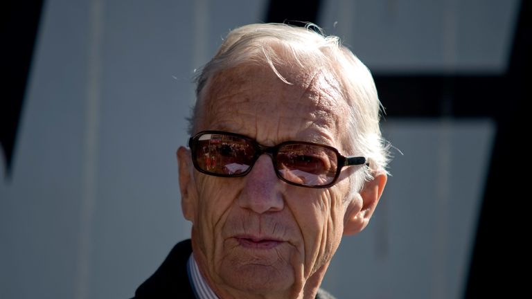 ASCOT, ENGLAND - OCTOBER 15: Lester Piggott at Ascot racecourse on October 15, 2011 in Ascot, England. (Photo by Alan Crowhurst/Getty Images)