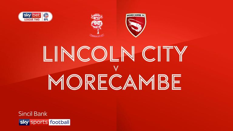 Lincoln v Morecambe