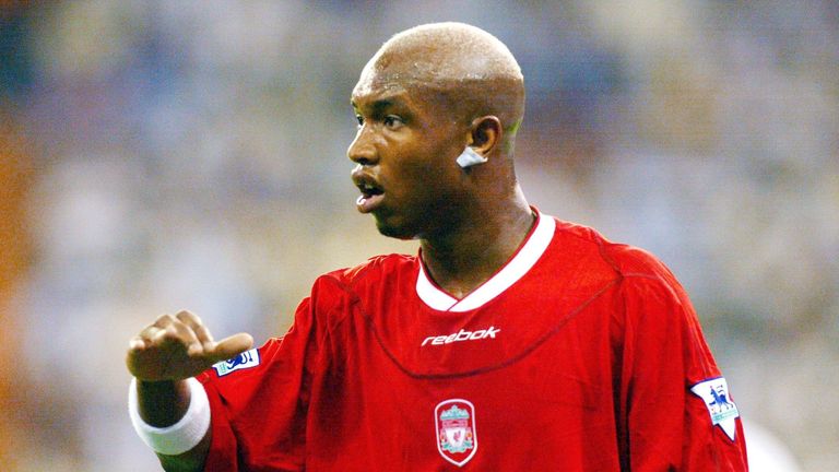 El Hadji Diouf was not a success on Merseyside