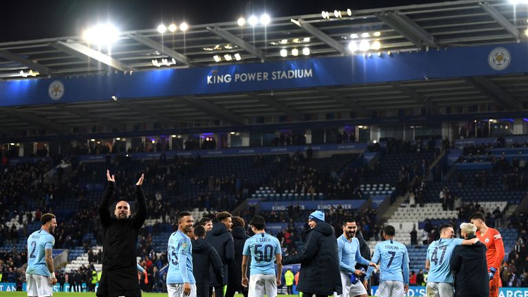 City recently triumphed at the King Power on penalties in the Carabao Cup