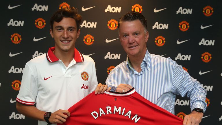 Louis van Gaal signed Matteo Darmian from Torino in 2015