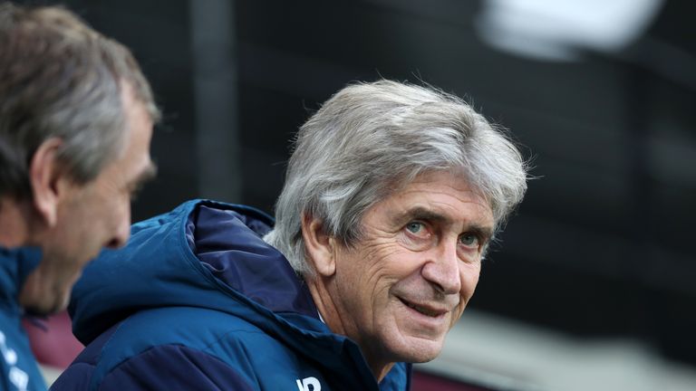 Manuel Pellegrini led West Ham to three Premier League wins in a row for the first time since December 2016