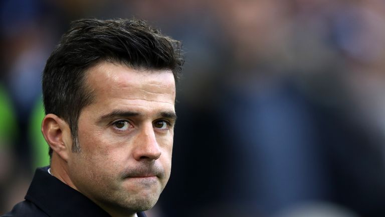 Marco Silva would not rule out Everton finishing in the top six