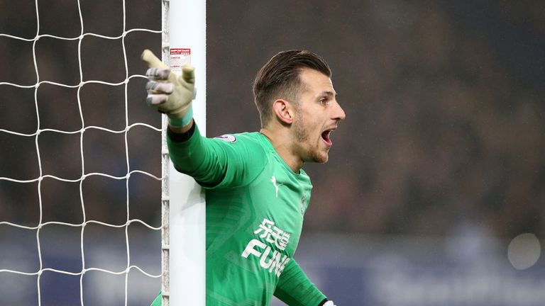 Martin Dubravka was in fine form before half-time but rarely called upon after the break.