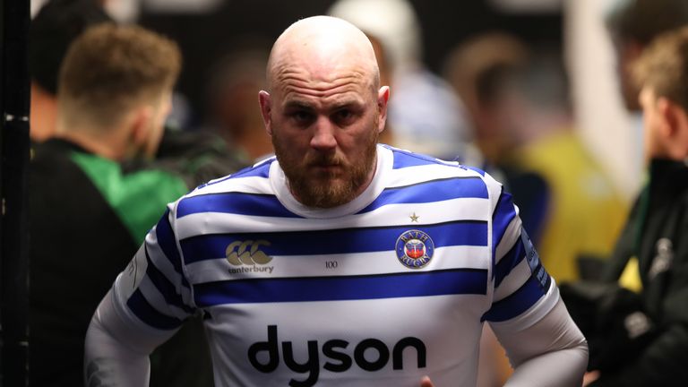 NEWCASTLE UPON TYNE, ENGLAND - NOVEMBER 23: Matt Garvey of Bath walks out the tunnel during the Gallagher Premiership Rugby match between Newcastle Falcons and Bath Rugby at Kingston Park on November 23, 2018 in Newcastle upon Tyne, United Kingdom. (Photo by Ian MacNicol/Getty Images)