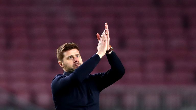  during the UEFA Champions League Group B match between FC Barcelona and Tottenham Hotspur at Camp Nou on December 11, 2018 in Barcelona, Spain.