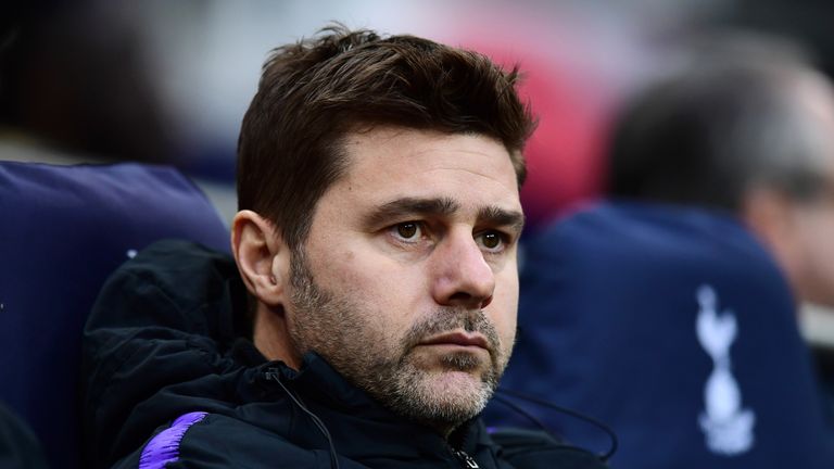 Mauricio Pochettino, Manager of Tottenham Hotspur looks on ahead of the Premier League match between Tottenham Hotspur and AFC Bournemouth at Tottenham Hotspur Stadium on December 26, 2018 in London, United Kingdom