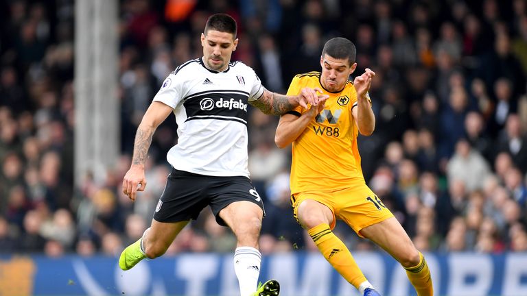Aleksandar Mitrovic missed a host of chances as Fulham were held by Wolves