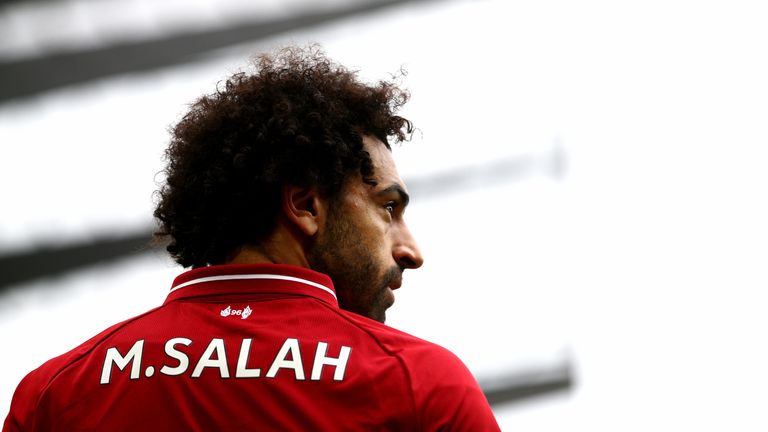 Liverpool's Mohamed Salah during the Premier League match at Anfield, Liverpool. PRESS ASSOCIATION Photo. Picture date: Saturday September 22, 2018. See PA story SOCCER Liverpool. Photo credit should read: Dave Thompson/PA Wire. RESTRICTIONS: EDITORIAL USE ONLY No use with unauthorised audio, video, data, fixture lists, club/league logos or "live" services. Online in-match use limited to 120 images, no video emulation. No use in betting, games or single club/league/player publications.