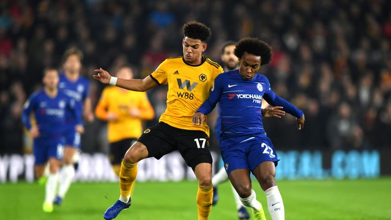 Morgan Gibbs-White will hope to impress on the Renault Super Sunday at Newcastle