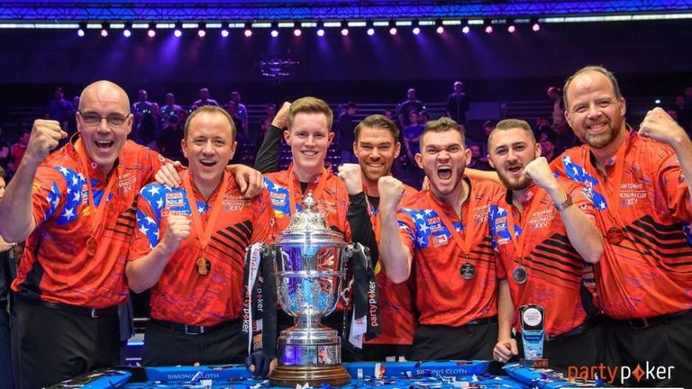 Team USA win Mosconi Cup