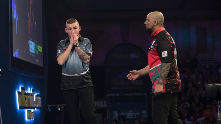 Aspinall is through to his first ever quarter-final