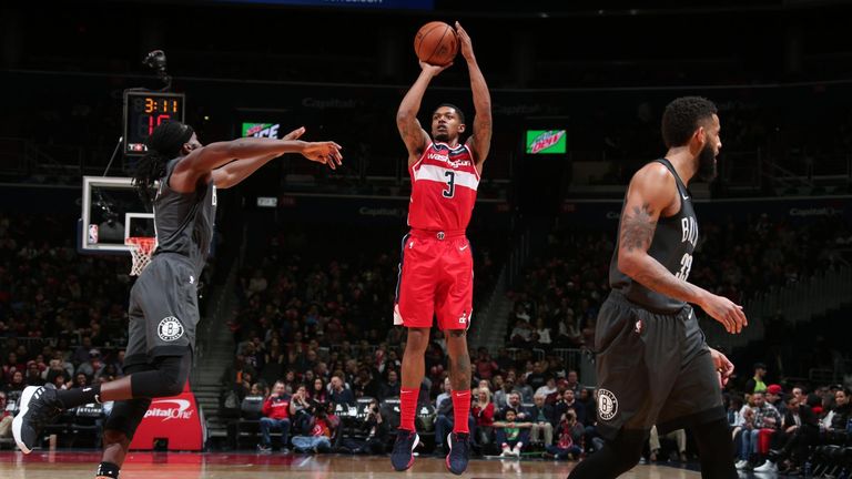 Highlights of the Brooklyn Nets visit to the Washington Wizards in the NBA.