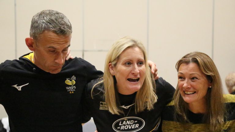 Wasps head coach Mel Mansfield