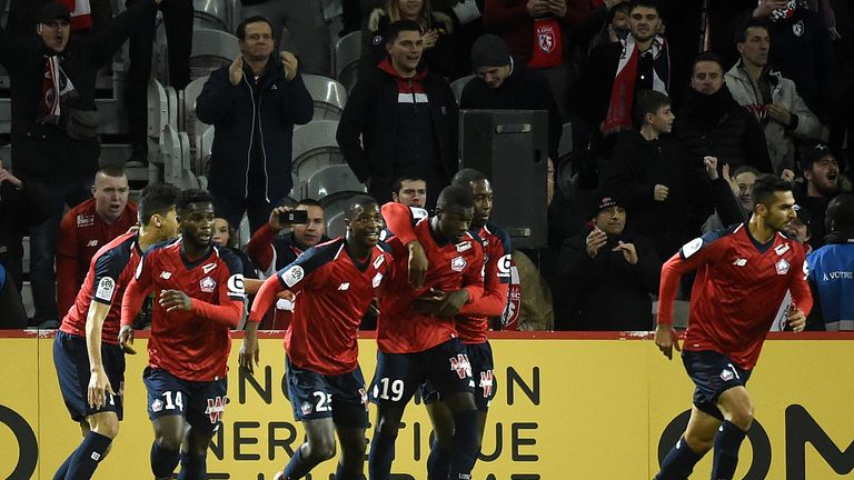 Nicolas Pepe's last-gasp penalty rescued a point for Lille