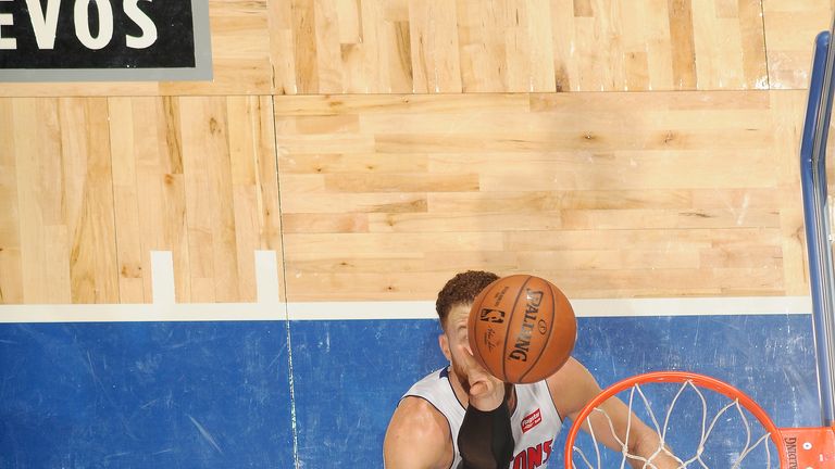 Nikola Vucevic #9 of the Orlando Magic drives to the basket during the game against the Orlando Magic on December 30, 2018 at Amway Center in Orlando, Florida. 