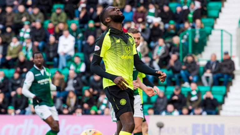 Odsonne Edouard is the only available striker at the moment for Celtic