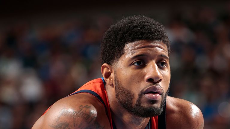 Oklahoma City Thunder  nba paul george