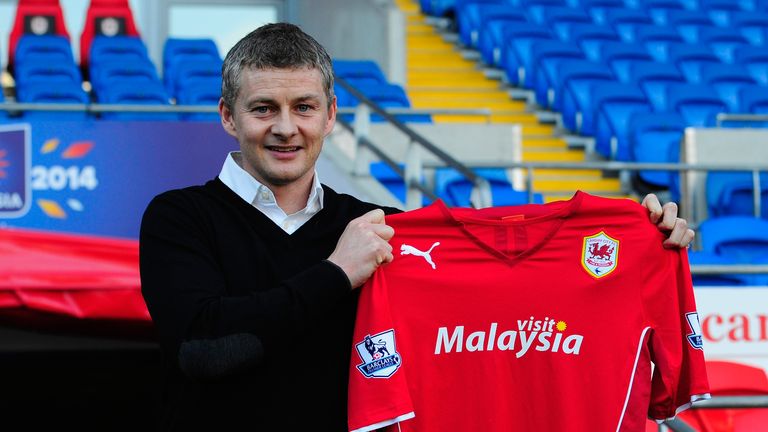 Solskjaer was appointed as Cardiff's manager in 2014 but last less than nine months after winning just nine of his 30 games in charge