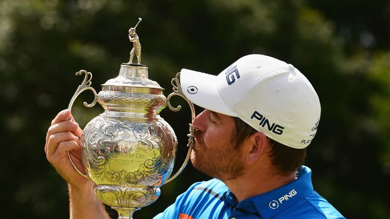Louis Oosthuizen won the event for the first time in his career