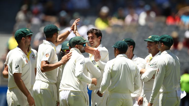 Australia beat India in Perth Test, December 2018