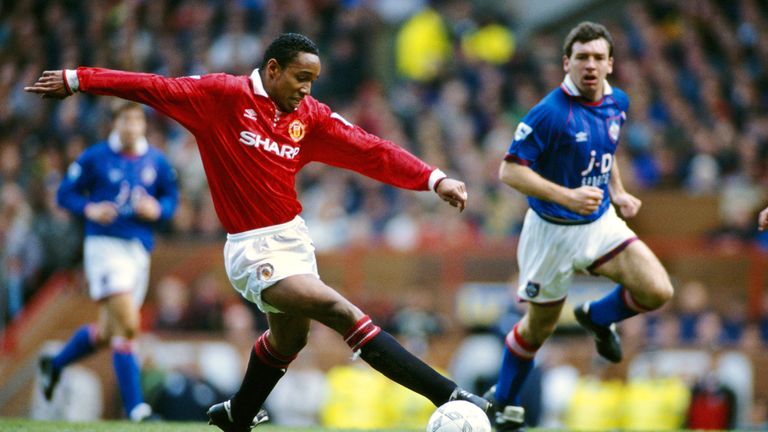 Paul Ince joined Man Utd from West Ham and helped the club to two Premier League titles