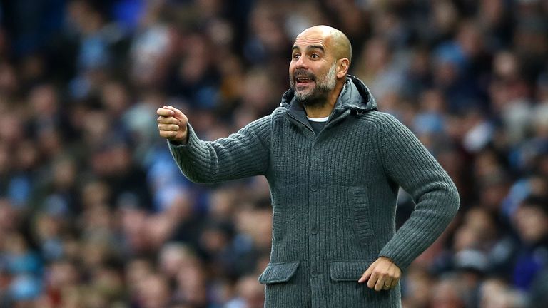 Pep Guardiola's Manchester City can extend their lead at the top