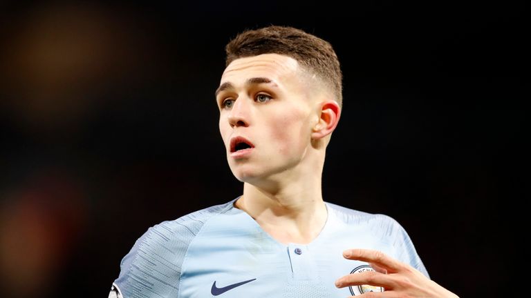 Phil Foden played 90 minutes in the Champions League for the first time against Hoffenheim