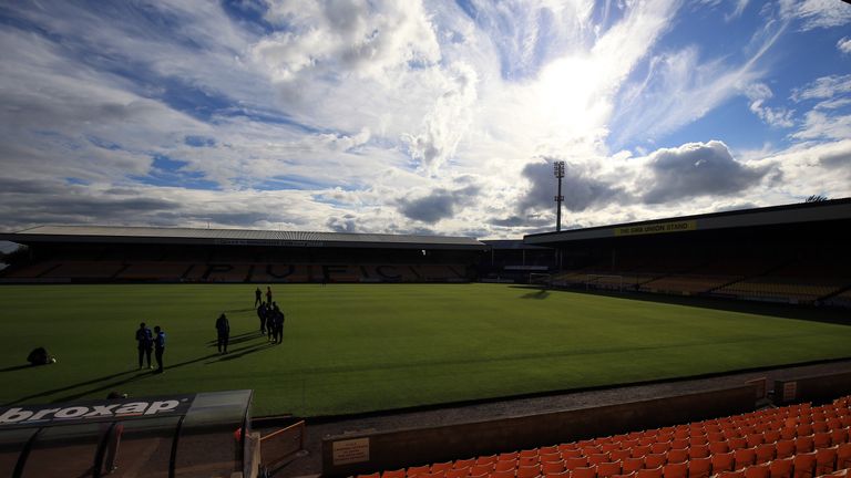 BURSLEM, ENGLAND - AUGUST 01:  A general view of Vale Park during the pre season friendly match between Port Vale and West Bromwich Albion at Vale Park on August 1, 2017 in Burslem, England. (Photo by Clint Hughes/Getty Images)
