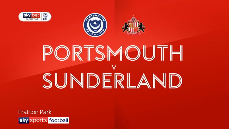 Portsmouth v Sunderland
