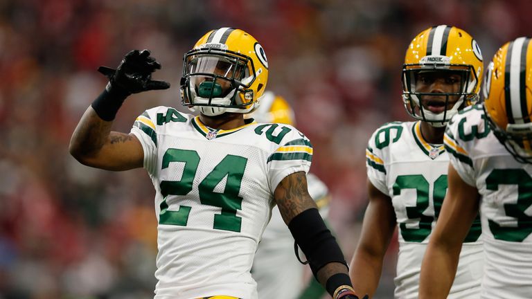 Quinten Rollins in action for Green Bay Packers