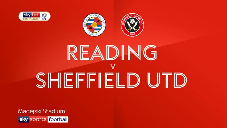 Reading v Sheffield Utd