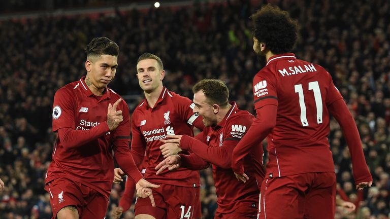 Roberto Firmino scored a hat-trick as Arsenal were thrashed