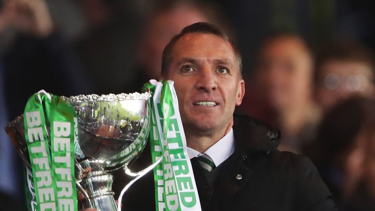 A seventh domestic trophy for Brendan Rodgers keeps hopes of a treble-treble alive at Celtic