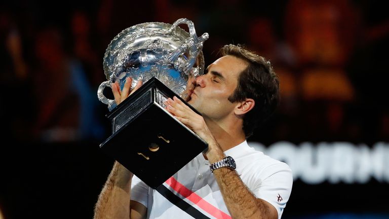 Roger Federer kept his cool to win the 2018 Men's Australian Open