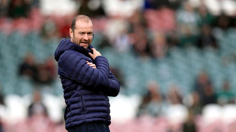 Leicester interim head coach Geordan Murphy
